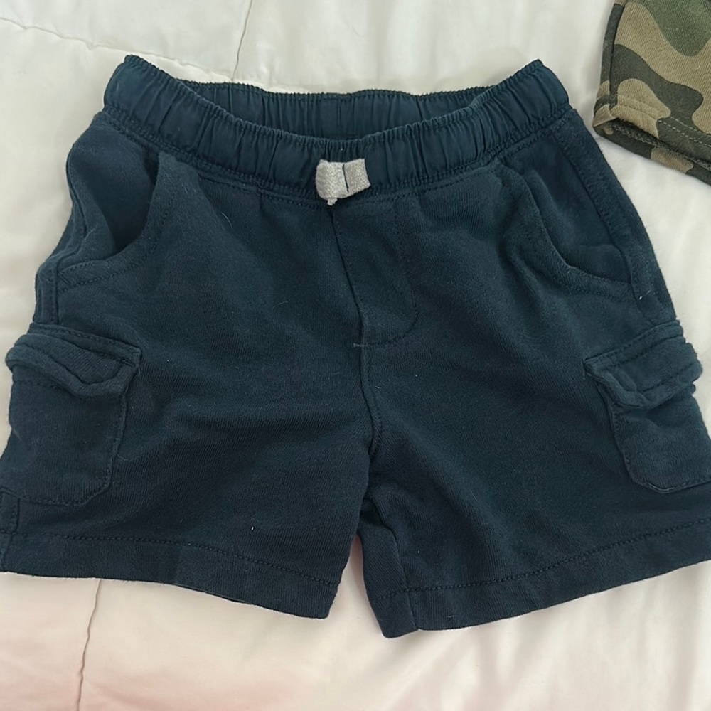 Kids Camouflage and Black Shorts Set - Picture 2 of 6